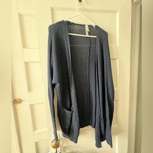 Aeropostale waffle knit cardigan